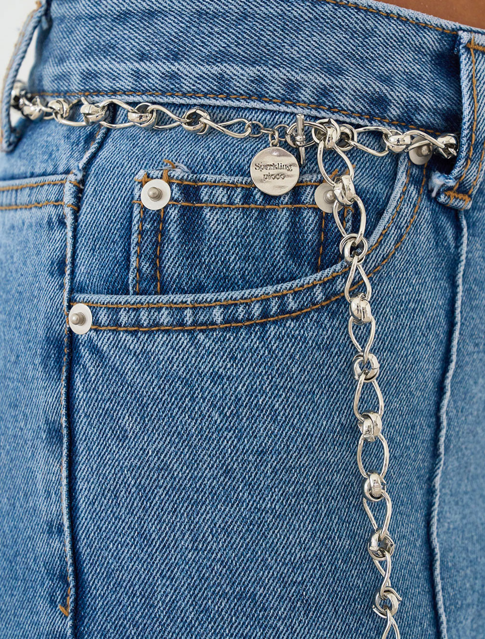 CLARE BELLY CHAIN BELT DOUBLE RING